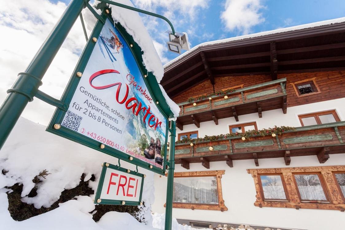Holiday Im Gaestehaus Warter In Altenmarkt Алтенмаркт им Понгау Екстериор снимка