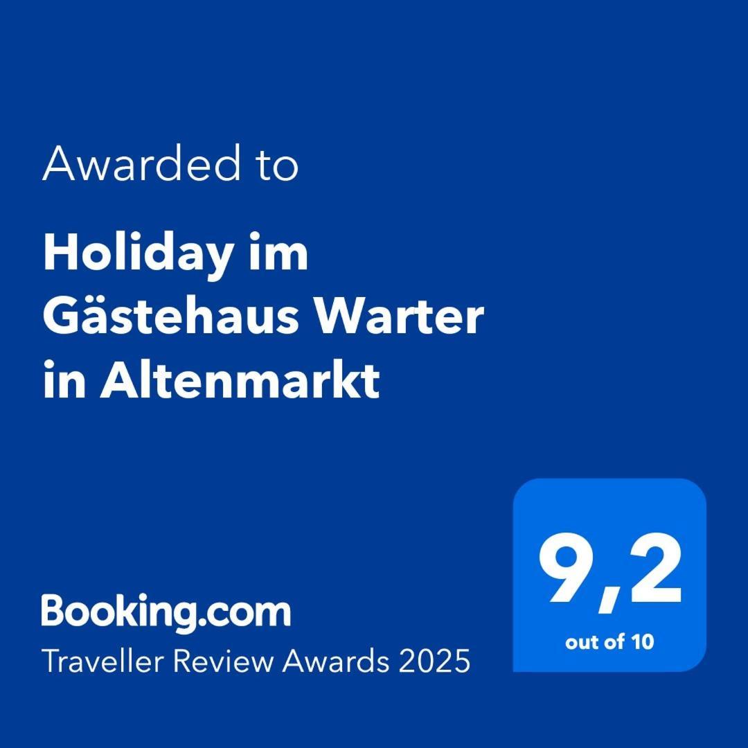 Holiday Im Gaestehaus Warter In Altenmarkt Алтенмаркт им Понгау Екстериор снимка